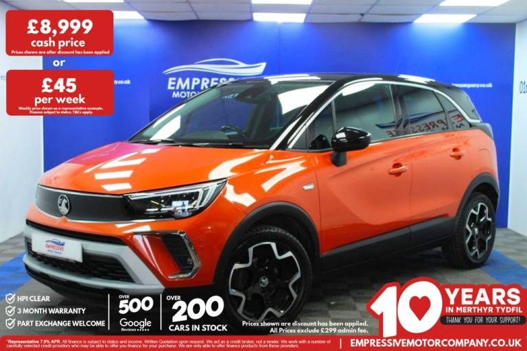 2021 21 VAUXHALL CROSSLAND 1.5 TURBO D ELITE NAV SUV 5DR DIESEL MANUAL EURO 6 (S