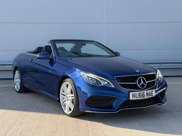 2016 Mercedes-Benz E Class 2.1 E 220 AMG Line Edition D Auto 2dr Convertible Diesel Automatic