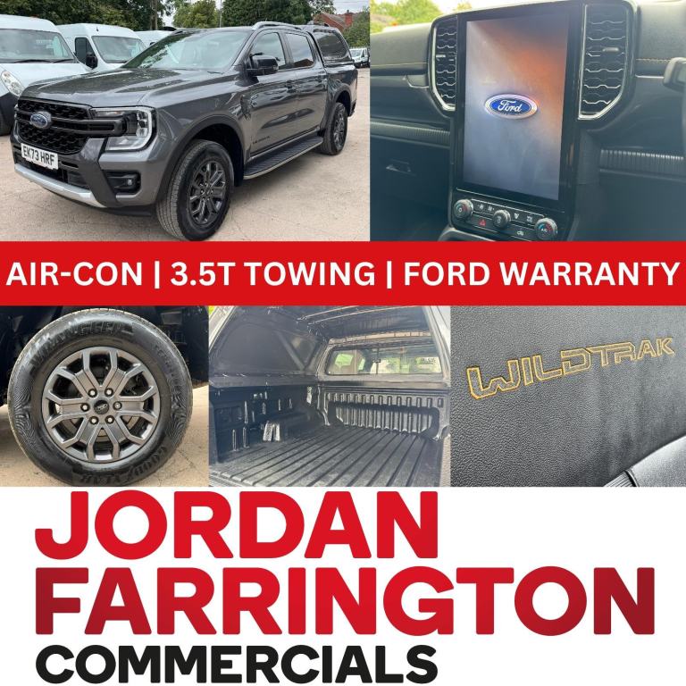 2024 FORD RANGER 2.0 WILDTRAK AUTO 4WD *3.5T TOWING* *AIR-CON* *BEST PRICE IN UK