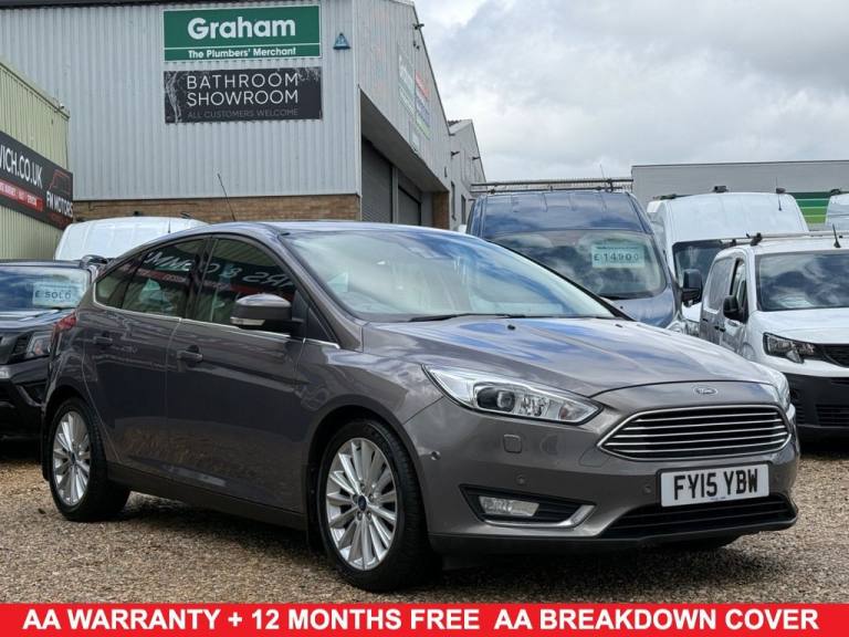 2015 15 FORD FOCUS 1.0T ECOBOOST TITANIUM X HATCHBACK 5DR PETROL MANUAL EURO 6 (