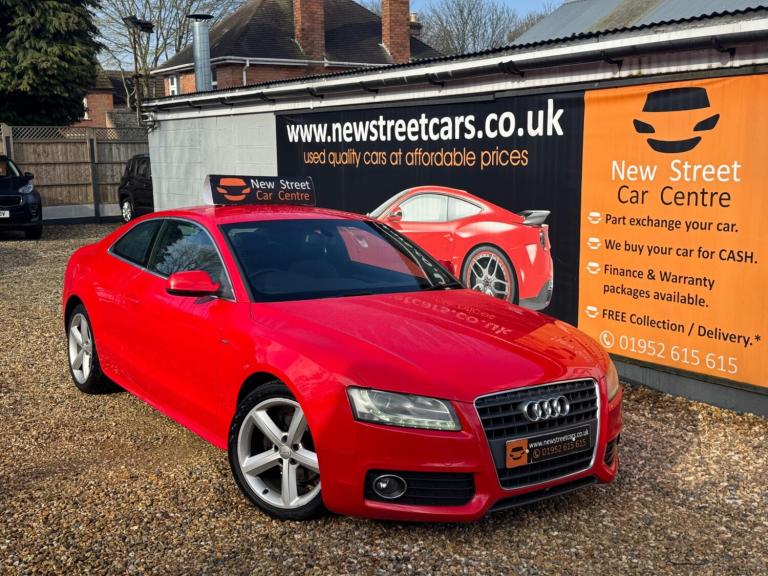 2011 Audi A5 2.0 TDI S line Euro 5 (s/s) 2dr COUPE Diesel Manual