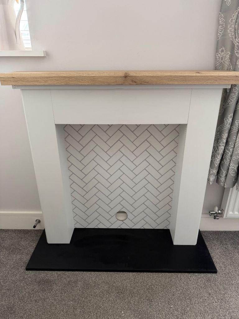 Next fire freestanding fire surround 