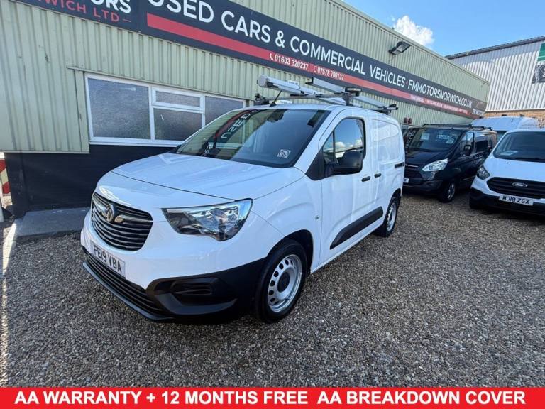 2019 19 VAUXHALL COMBO 1.6 TURBO D 2300 EDITION PANEL VAN 4DR DIESEL MANUAL L1 H