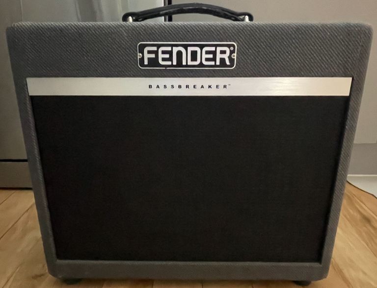 Fender Bassbreaker 15 Pro Tube Series Valve Guitar Amp Gray Tweed RRP £719