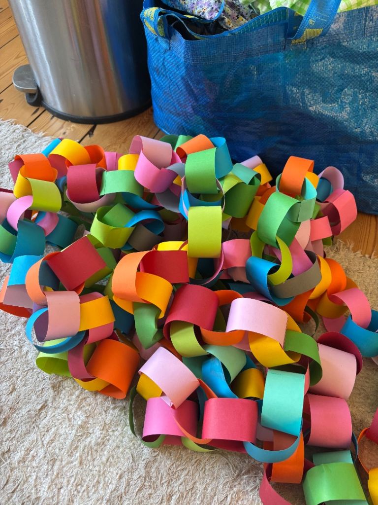 Paper chains!