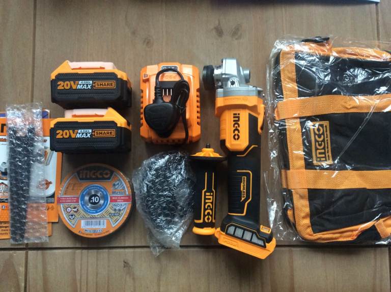 INGCO Cordless Angle Grinder