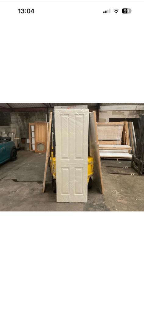 Internal panelled doors various sizes 