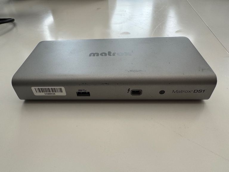 Matrox DS1 Thunderbolt Dock