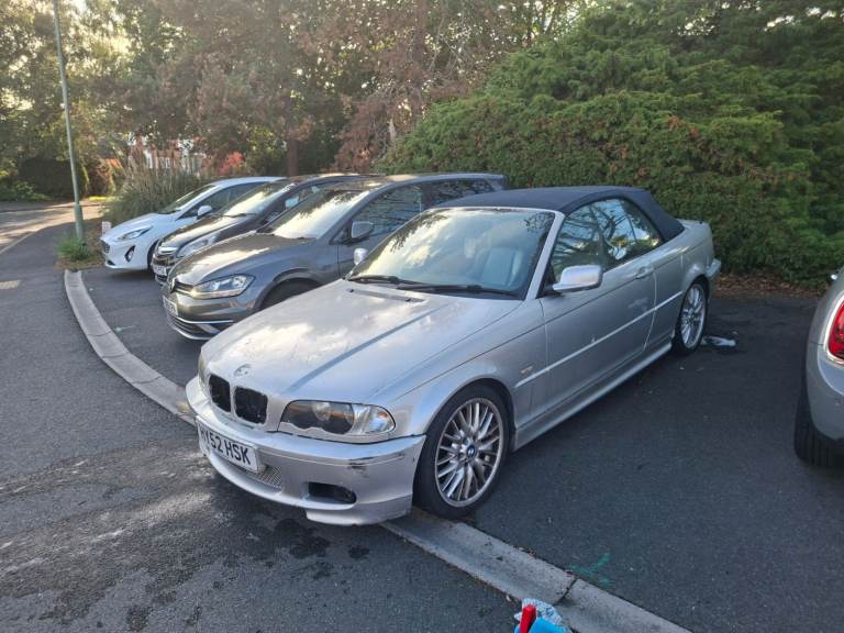 BMW E46 330Ci M Sport Convertible Auto 3.0 106k Spares Repair Project