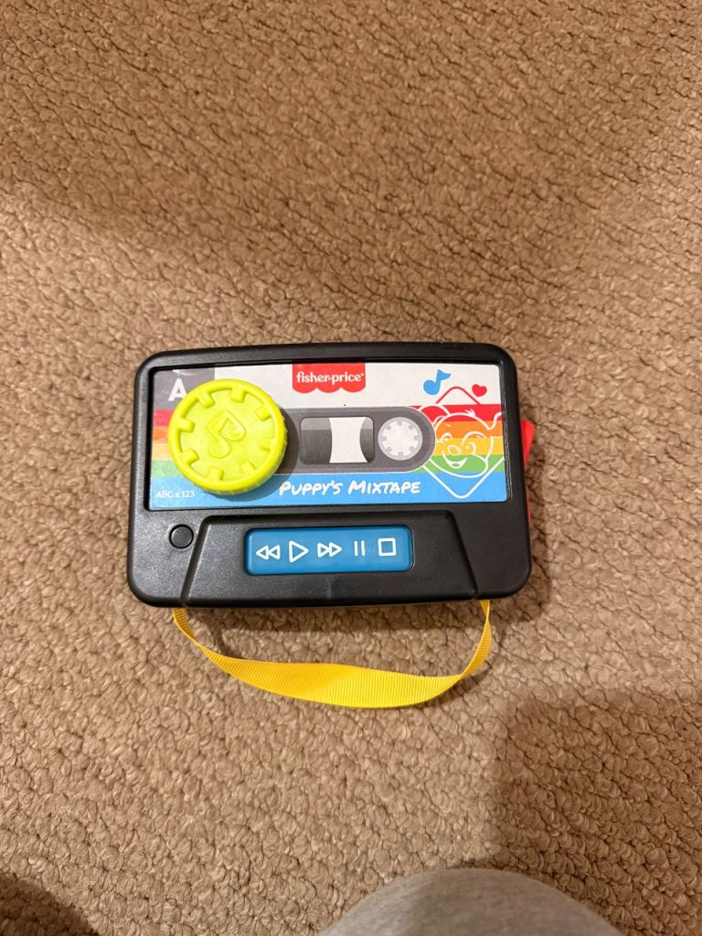 Fisher-Price Puppy's Mixtape Toy – Good Condition