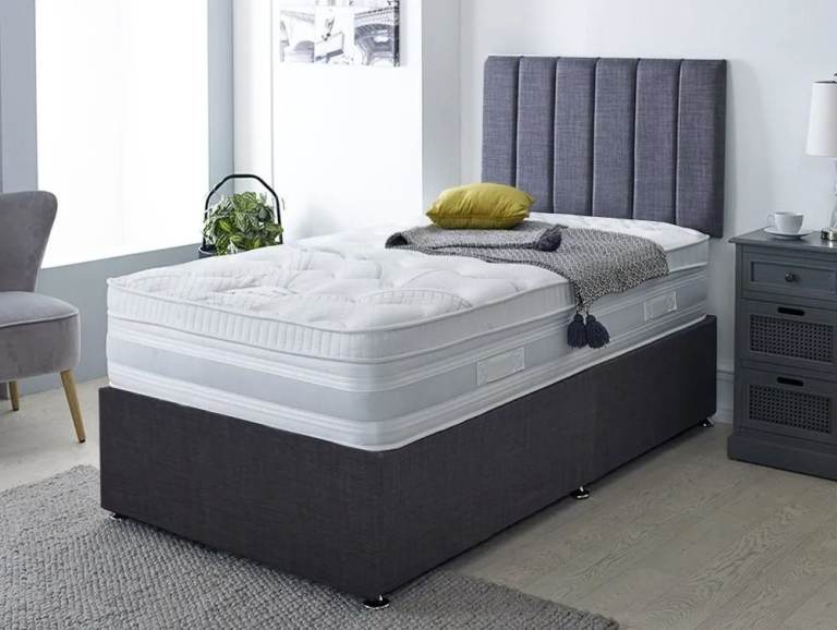 ✨ Comfort Made Beautiful Single Divan Bed 🛏️ Free Delivery 🚚 | Cash on Delivery | 14% Off **