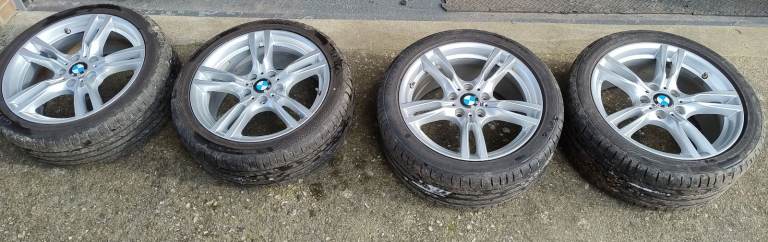 BMW M-Sport 18" Alloy wheels with run-flat tyres