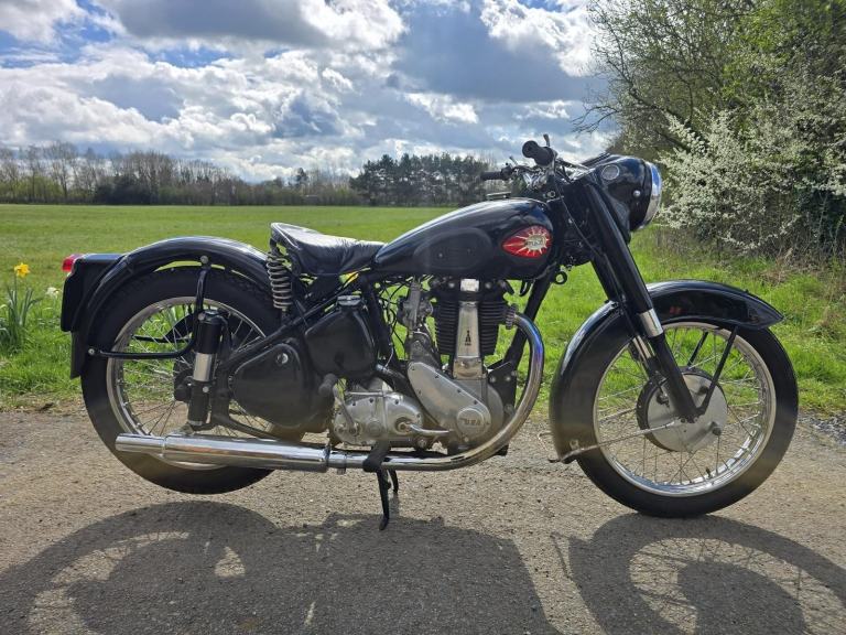 1952 BSA M33 Plunger – 500cc OHV – Runs & Rides – Restored