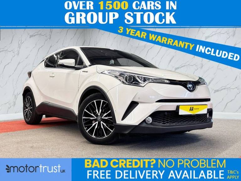 2019 Toyota C-HR 1.8 VVT-h Excel SUV 5dr Petrol Hybrid CVT Euro 6 (s/s) (122 ps) HATCHBACK PETROL...