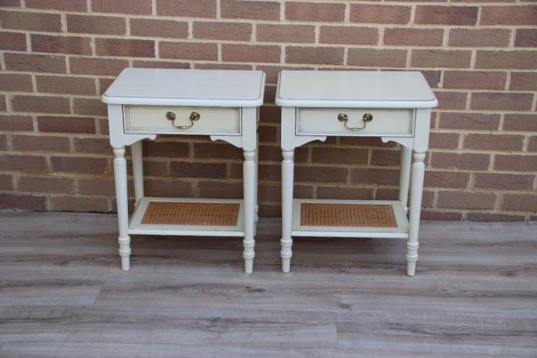 Pair of Laura Ashley Bedside Tables (UK Delivery)