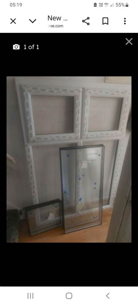Brand new upvc window