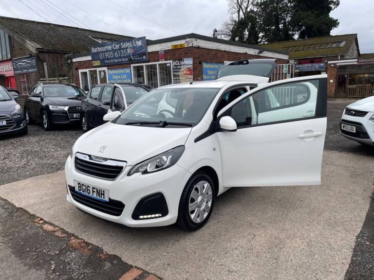 2016 16 PEUGEOT 108 1.0 ACTIVE HATCHBACK 5DR PETROL MANUAL EURO 6 (68 PS)
