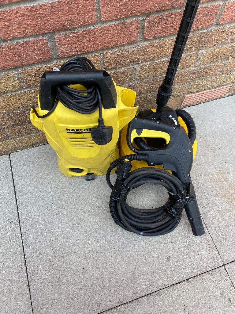 K2 pressure washer and items
