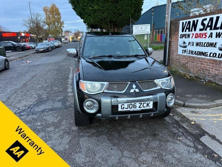 2006 06 MITSUBISHI L200 2.5 DI-D ANIMAL PICKUP 4DR DIESEL MANUAL 4WD (228 G/KM,