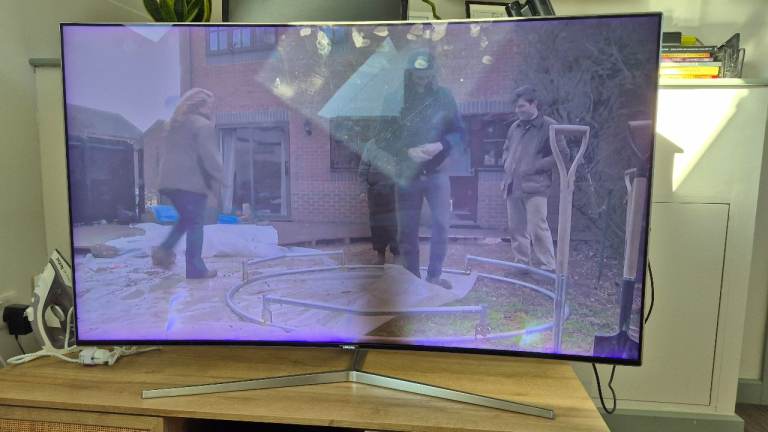 Samsung 55-inch Curved Smart TV (UE55KS9000 model, spare/repair 