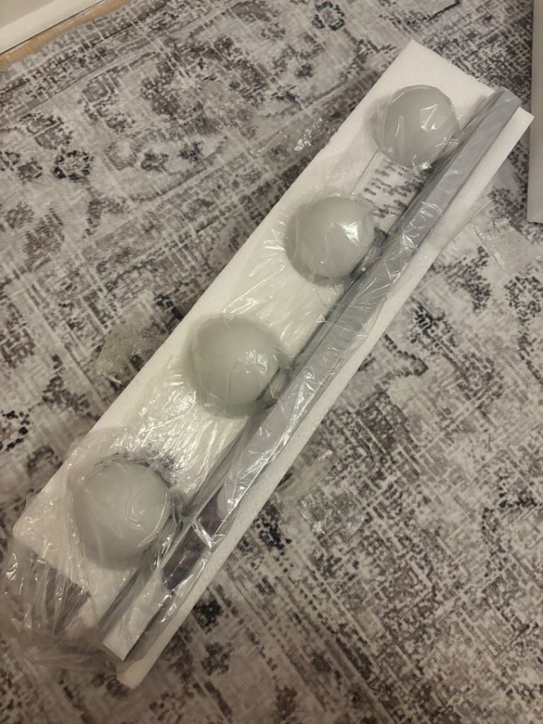 Astro Cabaret 4 Light Bathroom Wall Light in Polished Chrome NEW