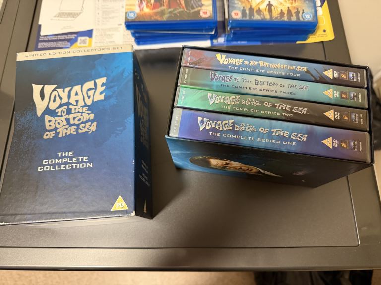 Voyage to the bottom of the sea limited, edition collectors set the complete collection