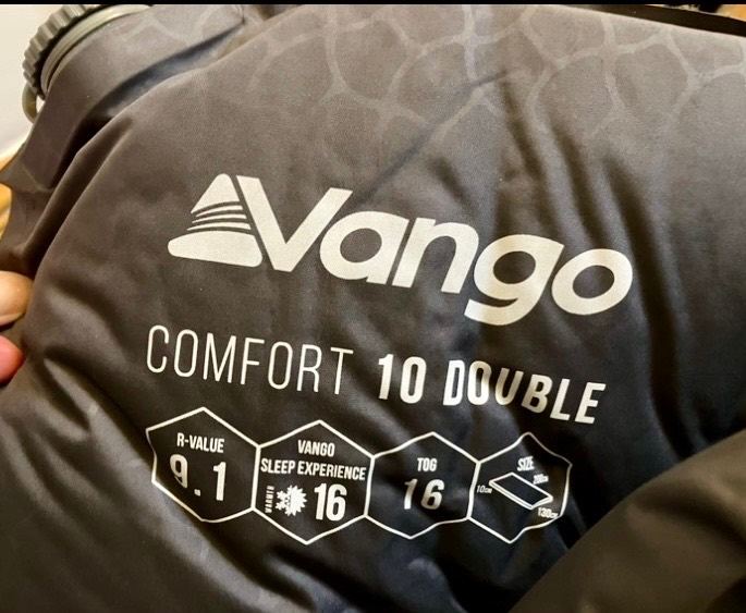 Vango Comfort 10 Double Self-Inflating Camping Mat