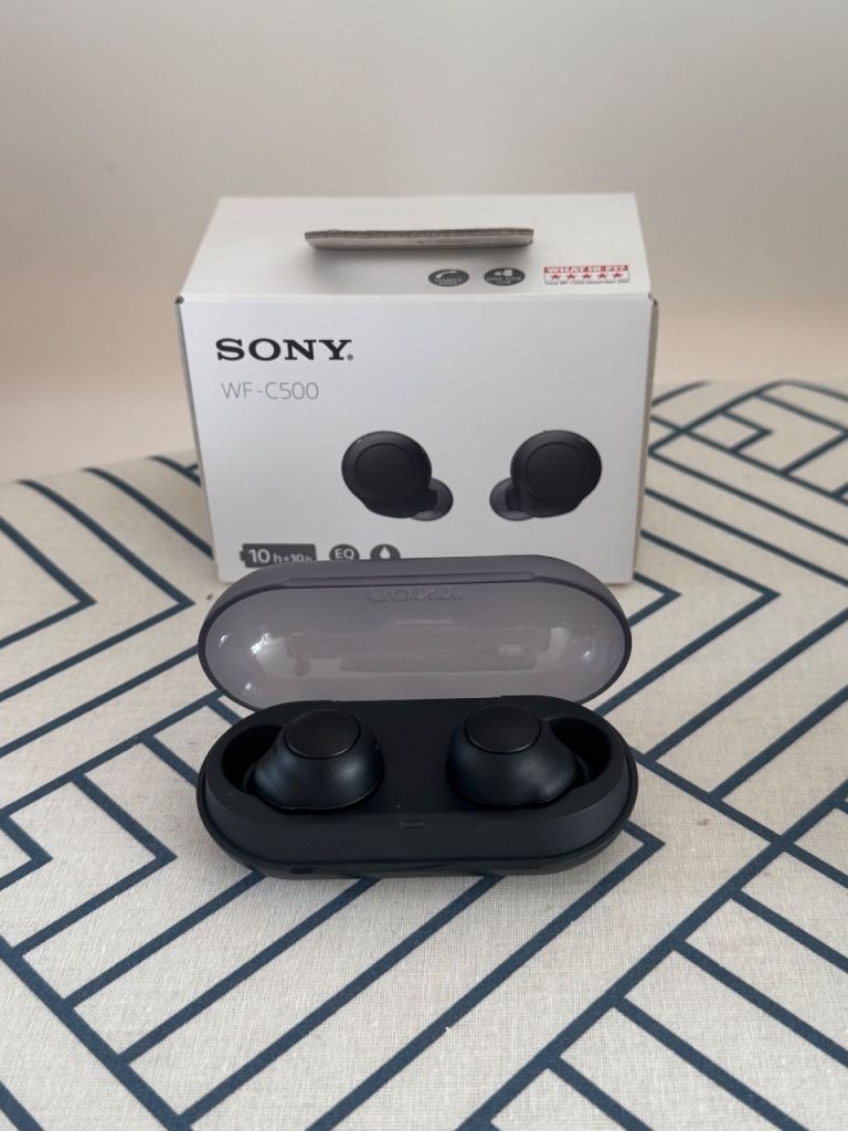 Sony WF-C500 Wireless Black Earbuds