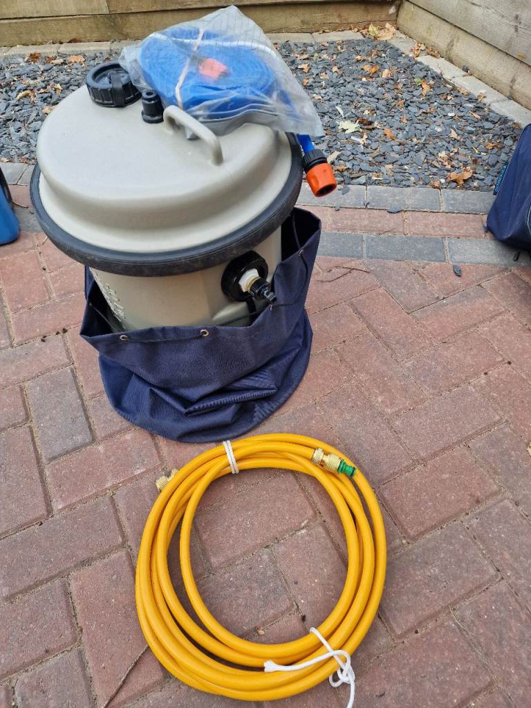 Caravan Motor home water and waste barrels