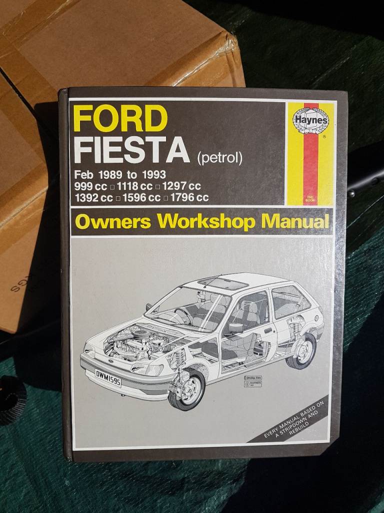 Ford Fiesta Petrol Workshop Manual