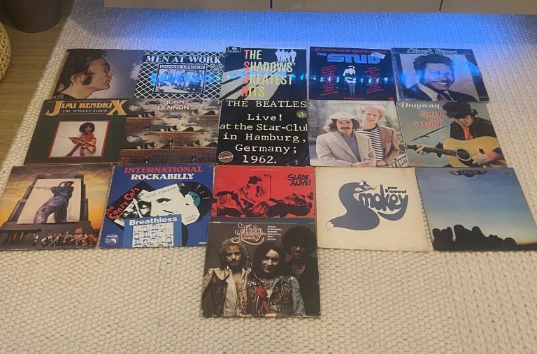 Vinyl Record Collection - Various Artists, Good Condition