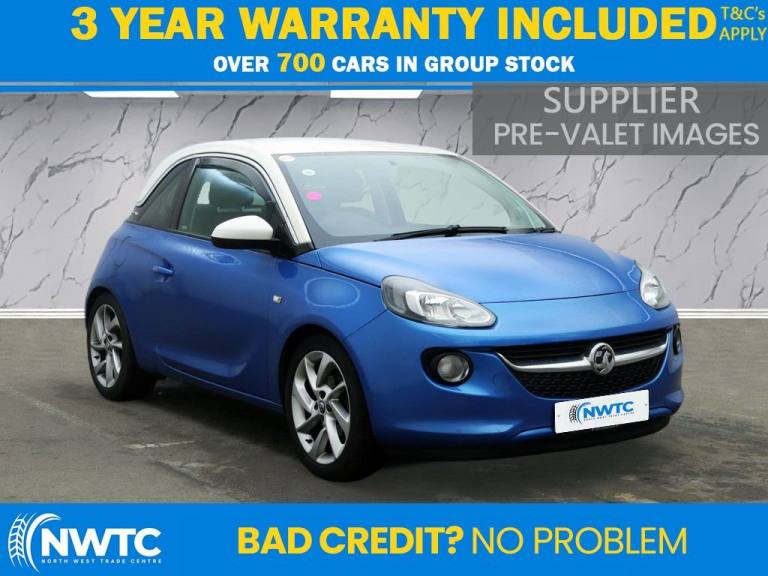 2016 Vauxhall ADAM 1.4i SLAM Hatchback 3dr Petrol Manual Euro 6 (100 ps) EXTENSIVE S/H Hatchback ...