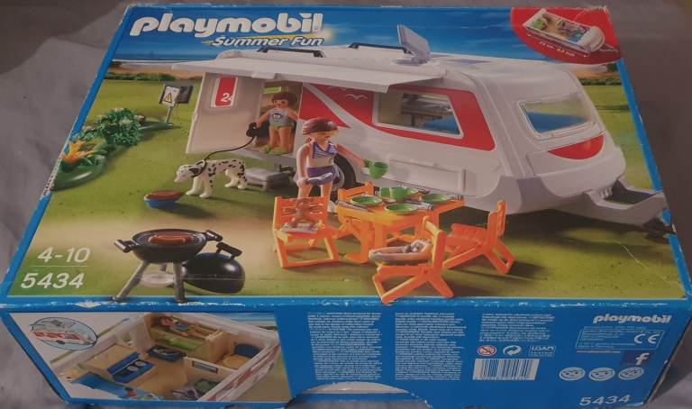 Playmobil caravan set