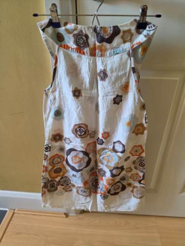 red herring floral dress Red Herring Orange & Brown Flower Print Shift Dress 👗 Size 8, £10.00 for  Sale