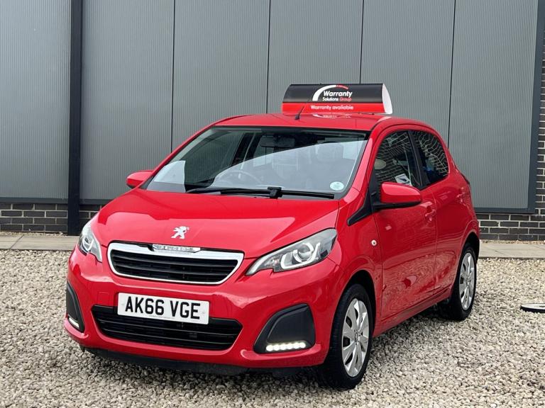 PEUGEOT 108 1.0 Active Red Auto Petrol 2017