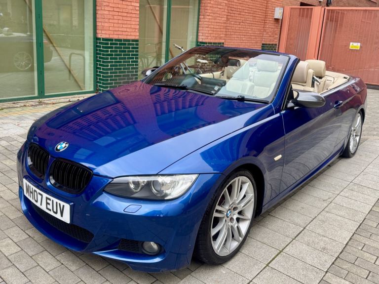 07 REG BMW 320I M SPORT AUTO CONVERTIBLE E93 BLUE NOT E46 E90 E92 318I/325I/330I/318D/320D/330D/M3