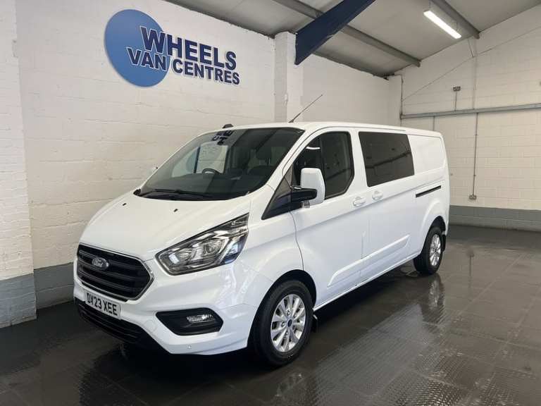 2023 Ford Transit Custom 2.0 320 EcoBlue Limited Crew Van Double Cab 5dr Diesel Manual L2 H1 Euro...