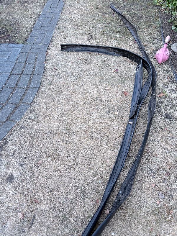 Garden edging black plastic flexible FREE