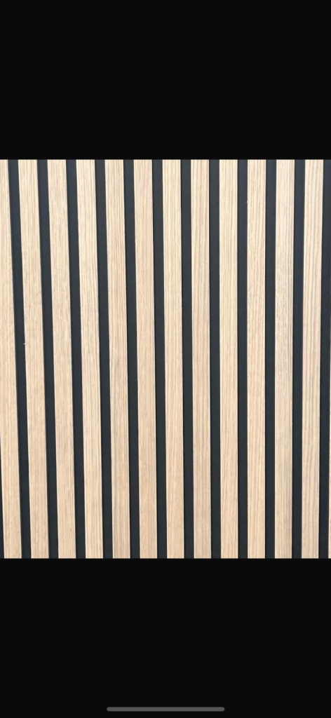Real wood acoustic wall panels 