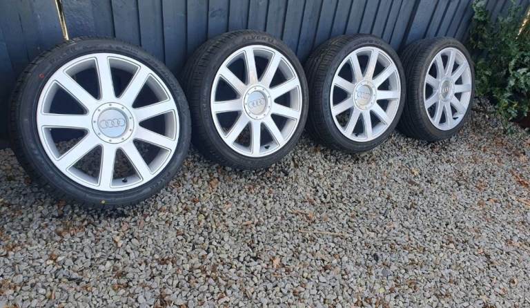 Audi TT Mk1 98-06*18 inch Alloy wheels with Runflat tyres 