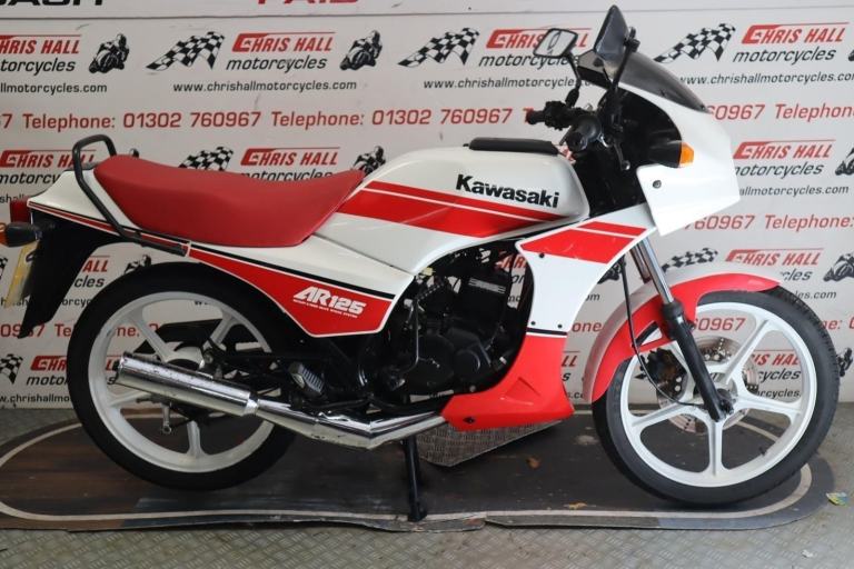 1989 Kawasaki AR125, UK Bike. 