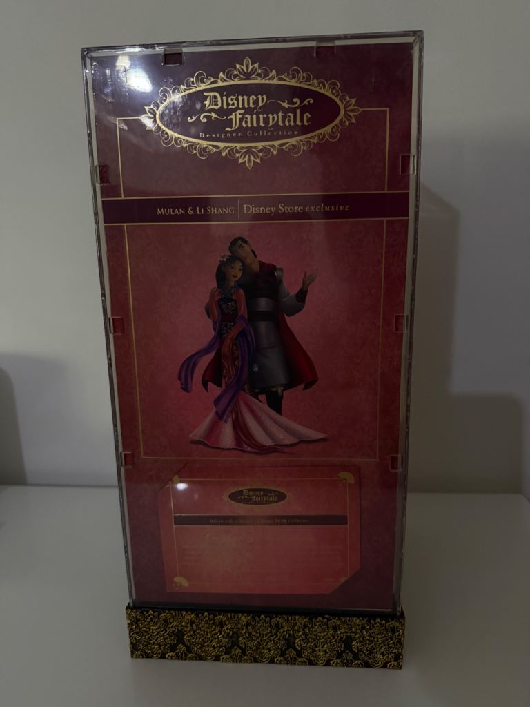 Disney Limited Edition Mulan and Li Shang Designer Dolls
