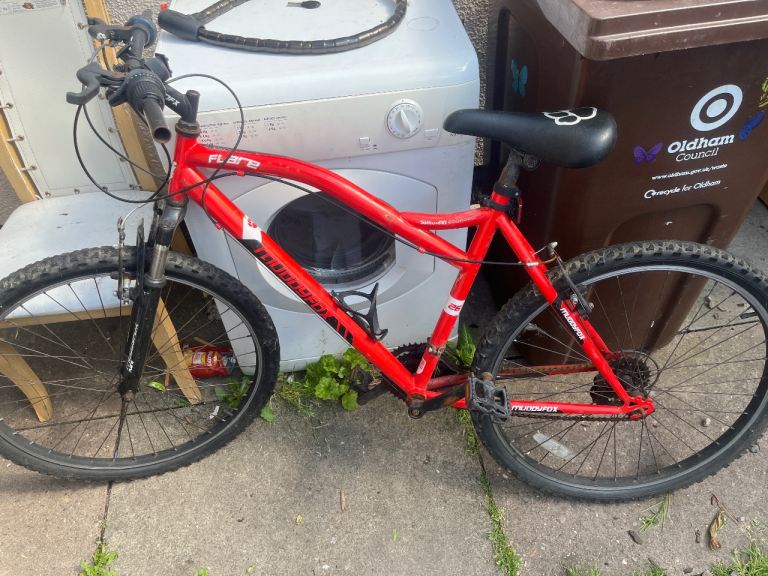muddyfox red bike 