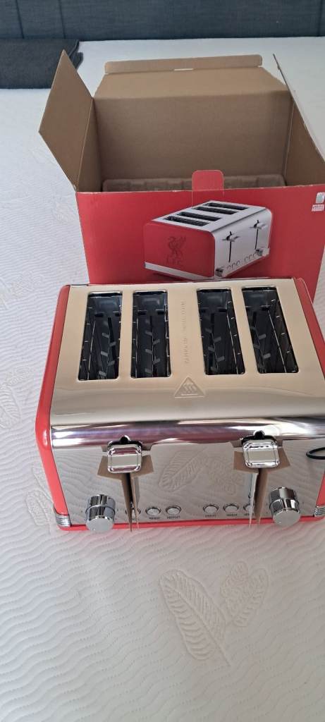 Liverpool FC toaster - brand new and unused 