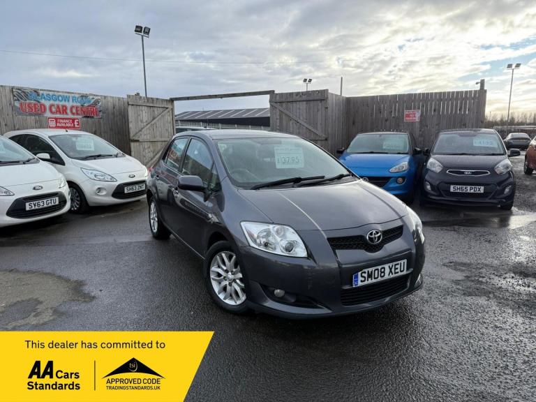2008 Toyota Auris 1.6 VVTi TR 5dr MM HATCHBACK Petrol Manual