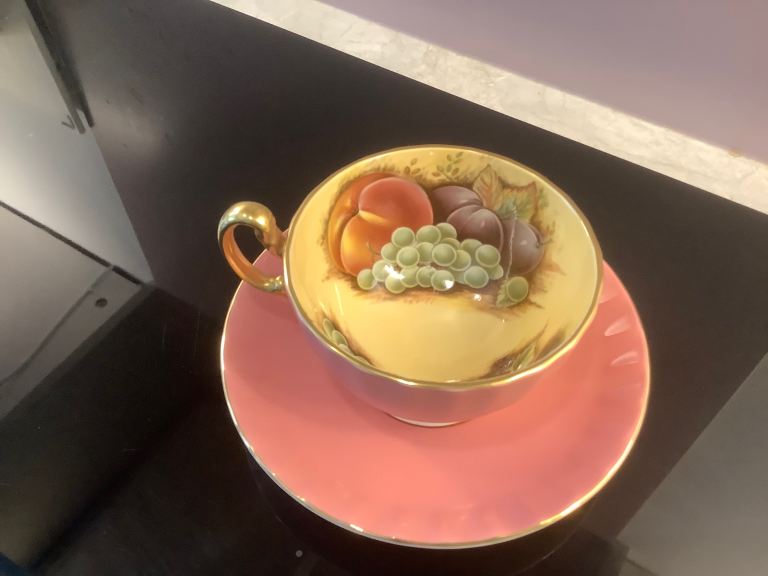 Aynsley fine bone China cup and saucer 