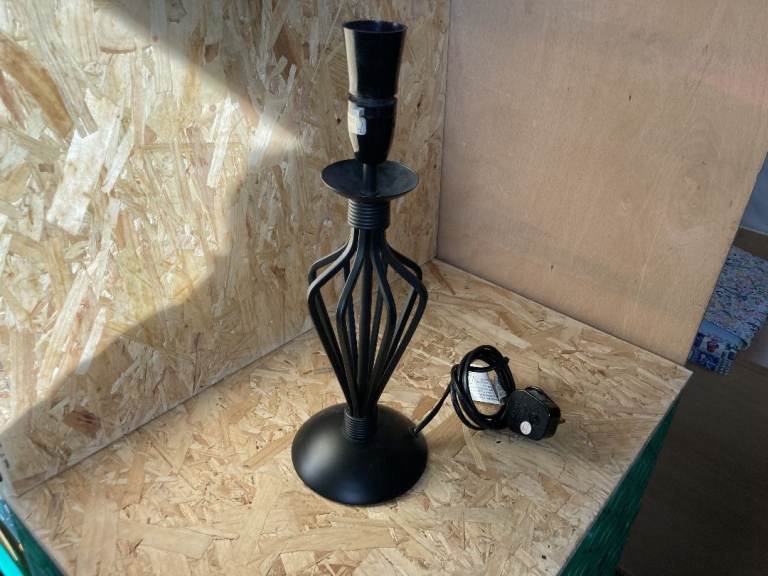 Metal Lamp - solid metal,  Photos for sizes - Please check my other items - Happy to post