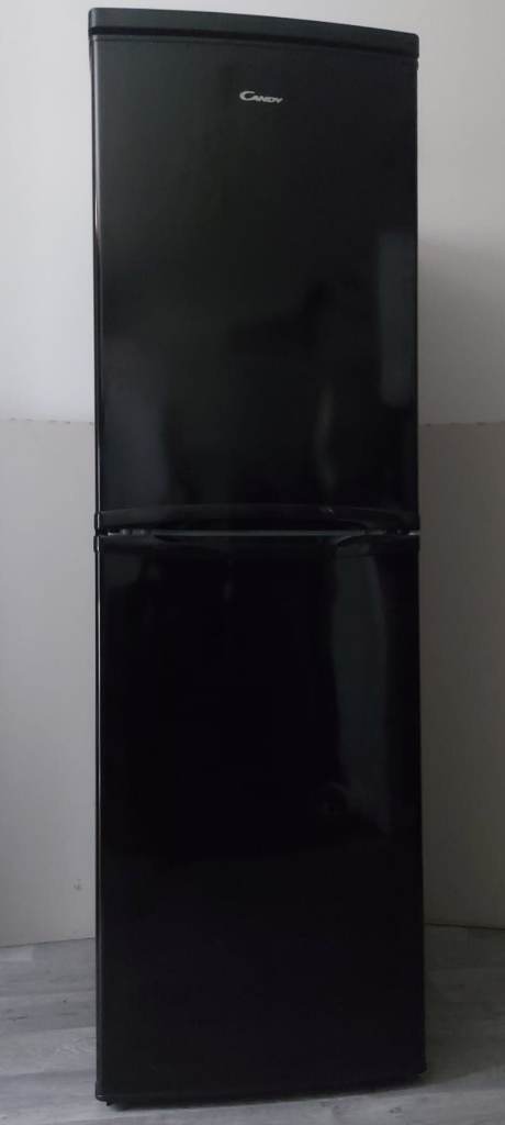 Free Delivery – Great Working Condition Candy Fridge Freezer – Black.