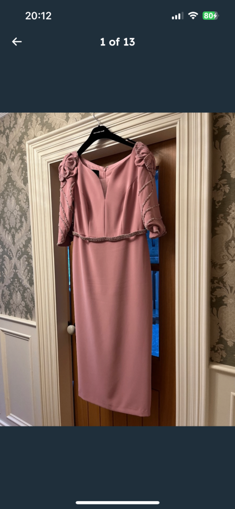Mother of the Groom dress, shoes and bag