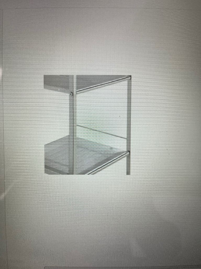 3 - Habitat 6 Tier Storage Shelving Units 